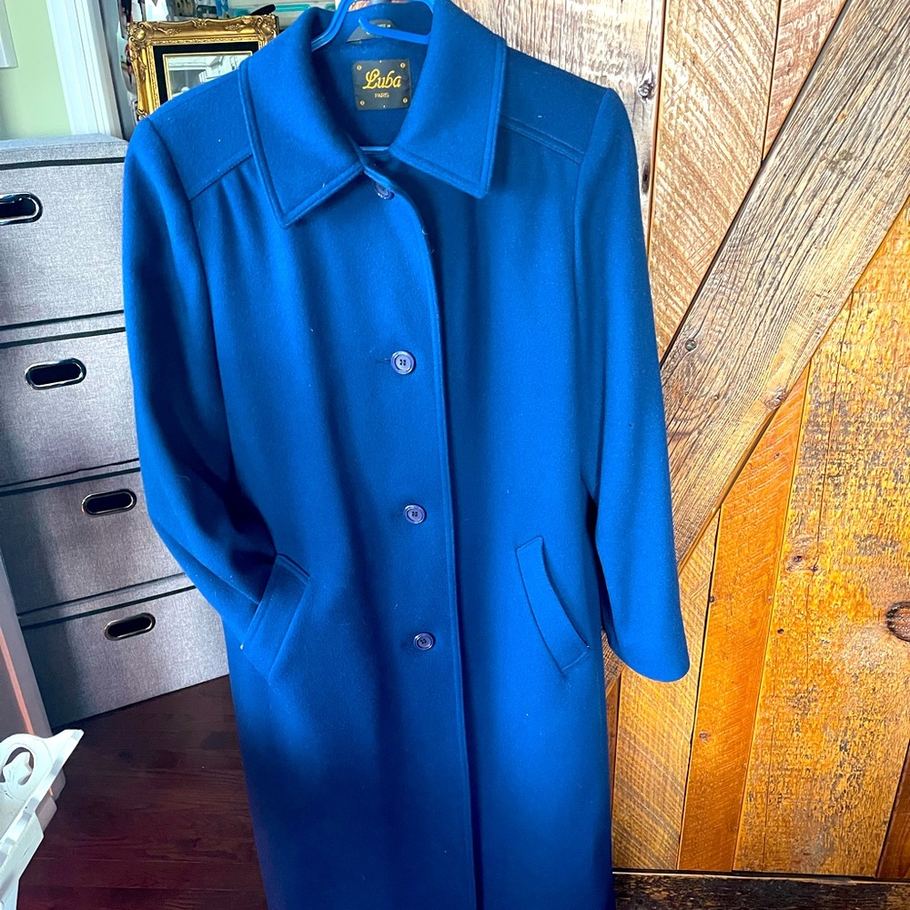 Luba Paris long wool coat
